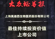 【美·记闻】pg电子娱乐荣获“最佳持续投资价值上市公司”、“金牌董秘”两项大奖！